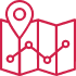 Trend Mapping Icon